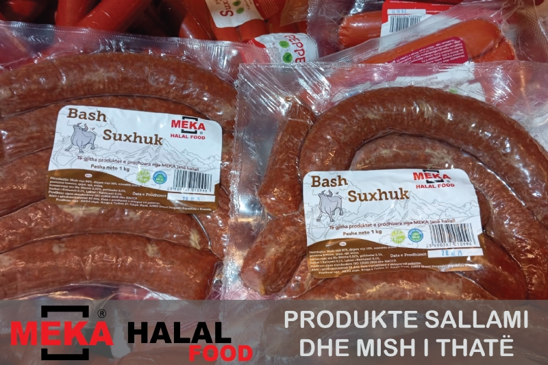 Dyqan mishi halal te Markata e Tiranes, Dyqan halal me pashtete MEKA, Pa...