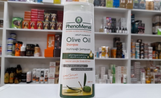 Shampo Phenomenal 100% Natyral Me Ekstrakte Te Vajit Te Ullirit, Shampo Phenomenal per Floke, Phenomenal Shampo me Vaj Ulliri Per Floke, Phenomenal Shampo Per Lekuren E Kokes, Shampo Per Renien E Flokeve Nga Produkte Natyrale